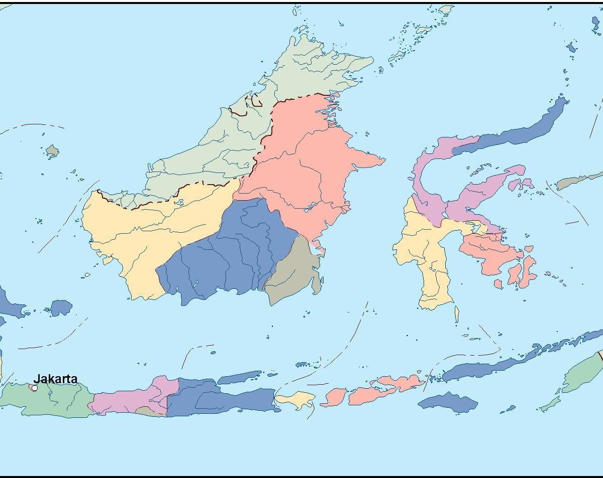 نقشہ کے جکارتہ ویکٹر نقشہ